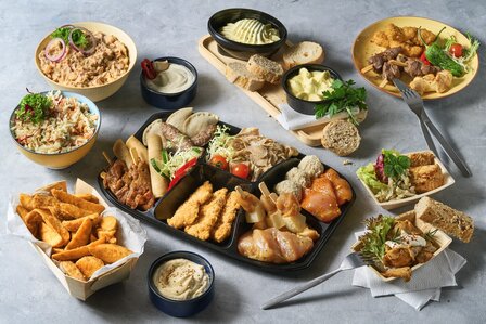 Mediterranes Gourmet-Arrangement (Halal)