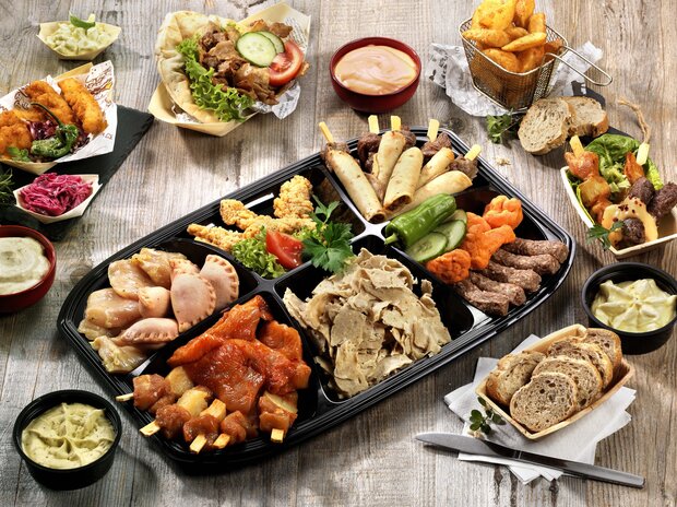 Mediterranes Gourmet-Arrangement (Halal)